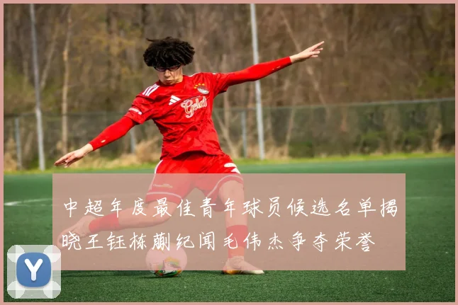 中超年度最佳青年球员候选名单揭晓王钰栋蒯纪闻毛伟杰争夺荣誉